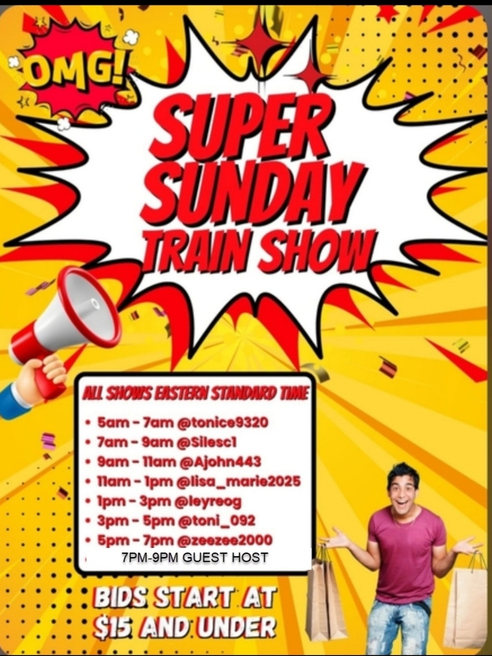 Super Sunday Steals & Deals Train Show - Picture 3 of 3